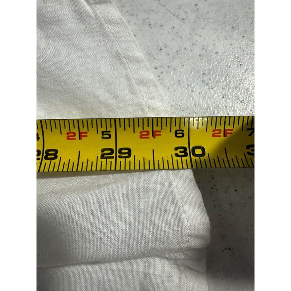 Anthro Maeve M Patchwork Boho Paisley Tunic Button Top 3/4 Slv Cottagecore A49 - Picture 8 of 8